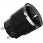 Älypistoke Shelly Wave Plug S Z-Wave 800 musta — Z-Wave 800 älypistorasia, 230 V/12 A, 2500 W, tehonmittaus