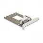 Sisäinen M.2- / U.2-sovitinkortti DELOCK 90854 — PCIe 4.0 (isäntä: PCIe, lähdöt: M.2 Key M 110 mm, U.2)