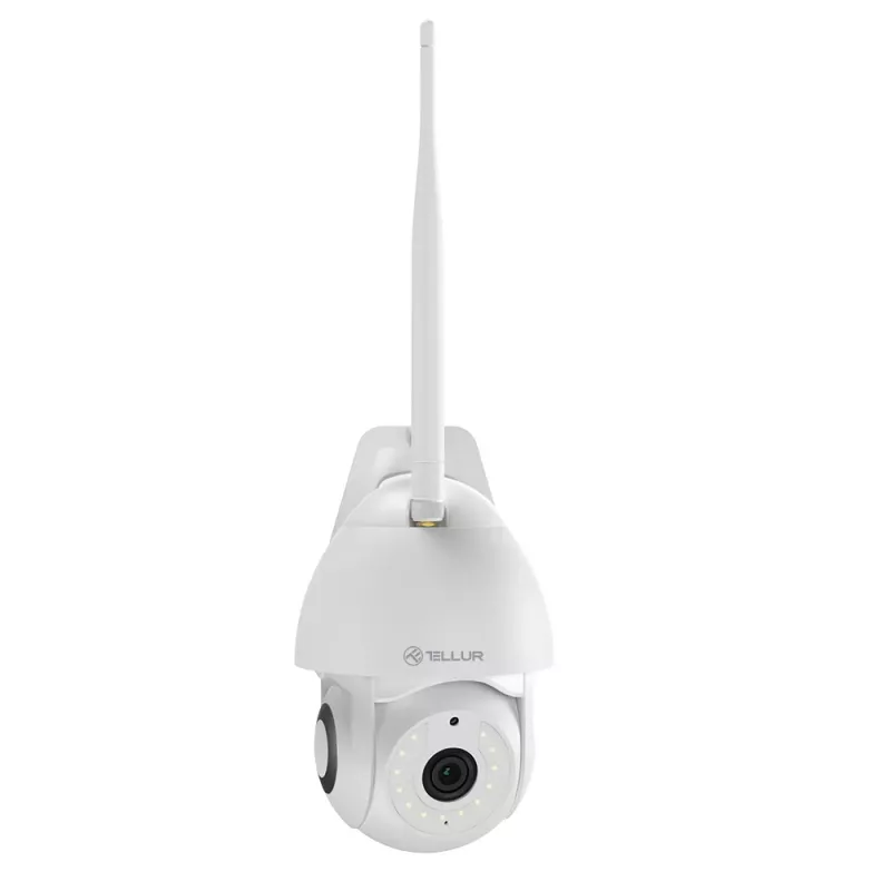 Valvontakamera Tellur TLL331451 3MP UltraHD PTZ valkoinen