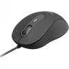 Logitech Signature Wired M520 for Business optinen langallinen hiiri USB-C Plug-and-Play Windows/Mac/Chrome/PC/kannettavat - grafiitti