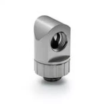90° Rotary Tube Fitting BitsPower Artemis — platinium gray, malli BPM-AT90R-PG