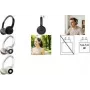 LogiLink BT0072BR Over Ear -kuulokkeet Bluetooth hopea (BT0072BR)