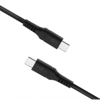 USB-C–USB-C-kiinteä kaapeli FIXED FIXDLS-CC2-BK — 2 m, 60 W