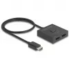 HDMI-kytkin DeLOCK 18901 144Hz musta muovi 55x55x15mm