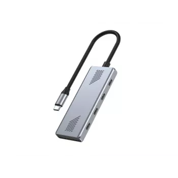 USB-C 3.2 Gen 2 4-porttinen keskitin GEMBIRD UHB-CM-U310-C4-01