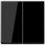 JUNG A 595 SW - painike - musta - duroplasti - IP44 - 55 mm - 55 mm
