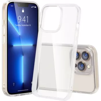 Nevox StyleShell SHOCKFlex - iPhone 16 Pro Max 6.9 , läpinäkyvä