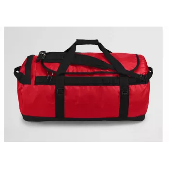 The North Face Base Camp Duffel L matkalaukku 95 L polyesteri musta, punainen