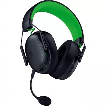 Kuulokkeet Razer BlackShark V3 X HyperSpeed — langallinen & langaton (USB-A, Bluetooth), korvan päälle, 20–28 kHz, 270 g, musta/vihreä