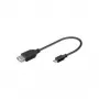 Wentronic Goobay USB 2.0 Hi-Speed -adapteri, USB 2.0 -liitin (Type-A), 0,2 m – USB 2.0 -liitin (Type-A) > USB 2.0 Micro -pistoke (Type-B) (95193)
