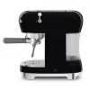SMEG 50's Style ECF02BLEU espressokeitin, 15 bar, musta