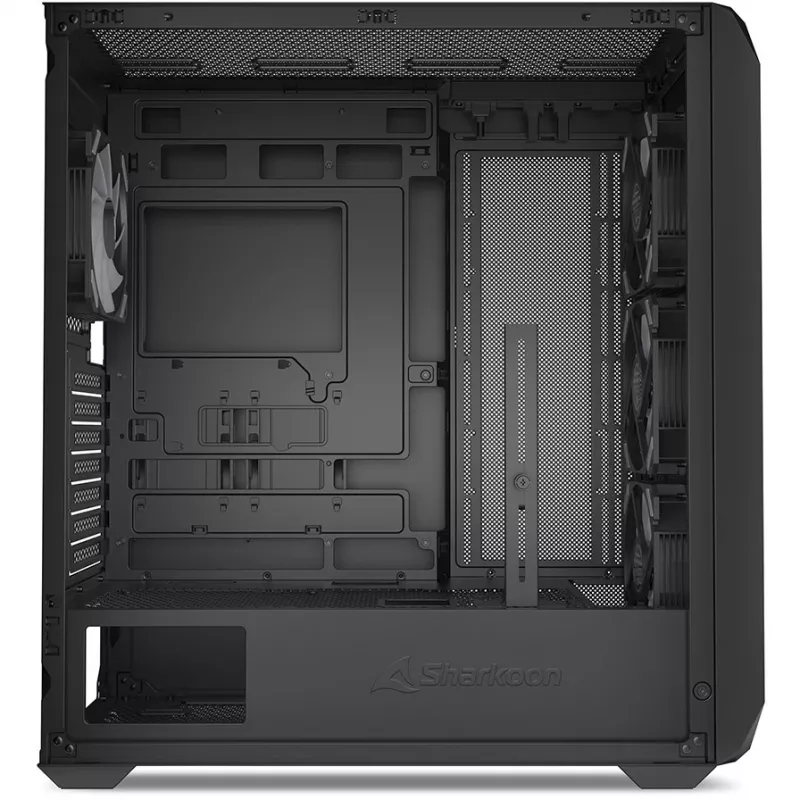 Sharkoon AK3 RGB Midi Tower musta
