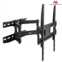Maclean MC-760 television seinäteline 26–55 tuumaa, VESA 100×100–400×400, enintään 30 kg, kallistus ±15°, seinäetäisyys 7–46 cm, metalli, musta