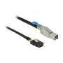 SAS-kaapeli DeLOCK 83616 1 m 6 Gbit/s musta