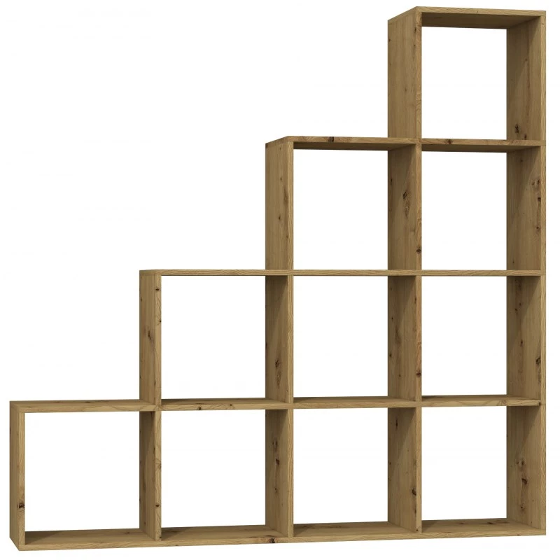Topeshop STEP ARTISAN 4X4 olohuoneen kirjahylly