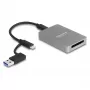 DeLOCK USB Type-C -kortinlukija CFexpress XQD alumiini harmaa 10000 Mbit/s