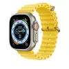 Apple MQED3ZM/A -ranneke älykellon lisäosa keltainen fluoroelastomeeri
