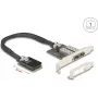 Verkkosovitin DELOCK Mini PCIe I/O 95281 2× SFP Gigabit LAN
