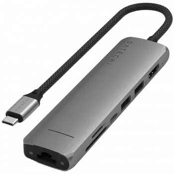Satechi 7-in-1 USB-C-sovitin Ethernetillä