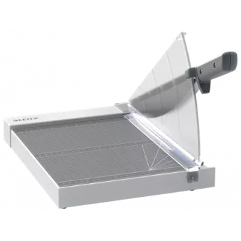 Leitz Precision Home Office paperileikkuri A4, 10 arkkia, manuaalinen kiinnitys, ruostumaton teräs, A4, 80 g/m², antrasiitti