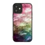 iKins suojakotelo Apple iPhone 12 minille – vesikukkamuotoilu, musta