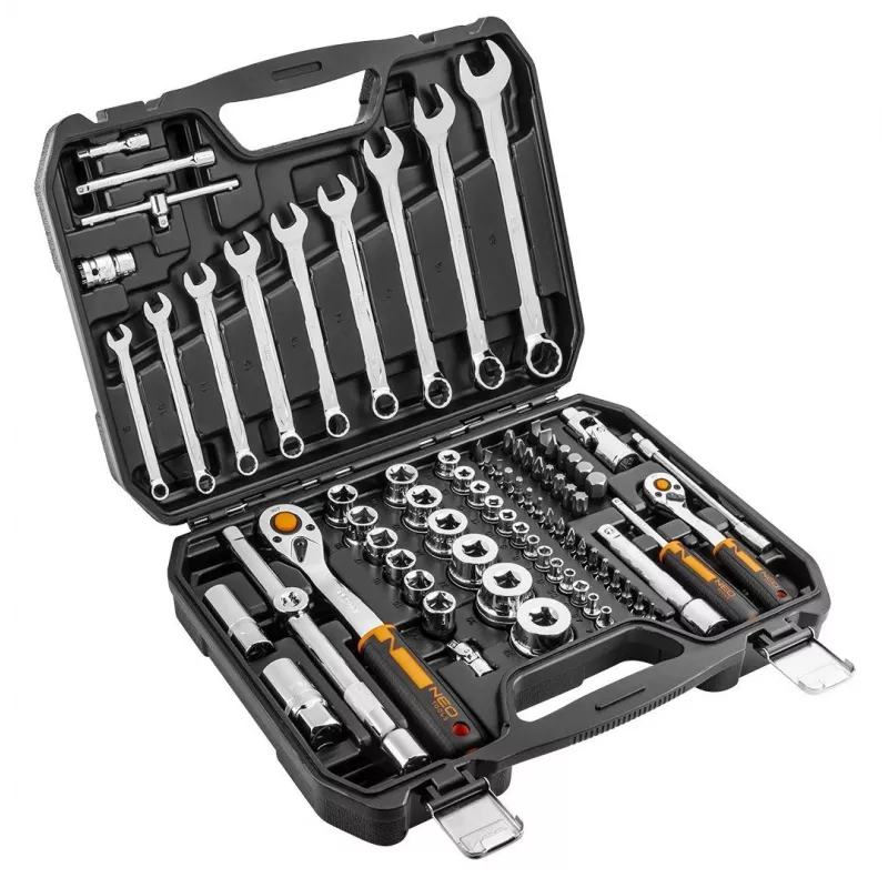 NEO tools 10-058 hylsy-/ruuvausavainsarja