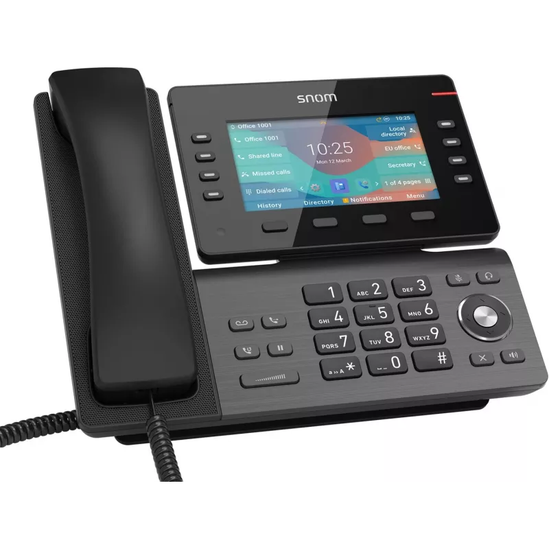 Snom D862 IP-puhelin musta LCD