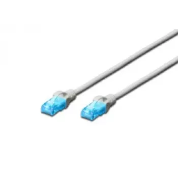 Verkkokaapeli U/UTP Cat.5e PVC 0,5 m sininen