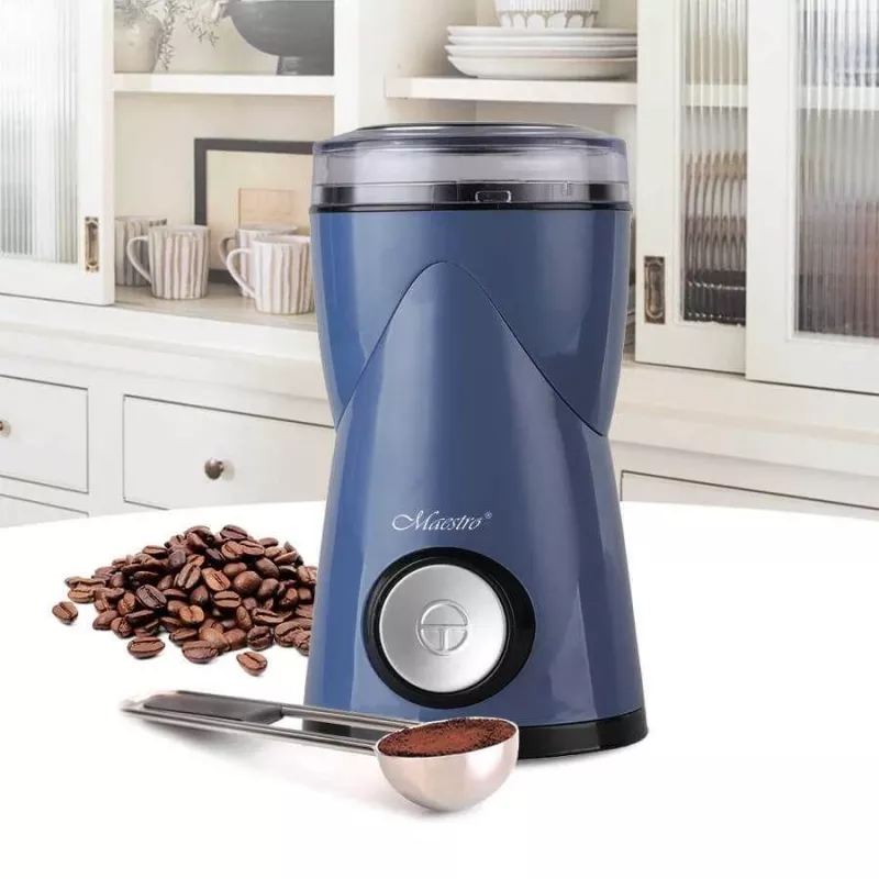 Feel-Maestro MR-453-Blau kahvimylly terämylly 150 W