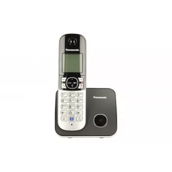 Panasonic KX-TG6811 DECT-puhelin numeronäytöllä musta