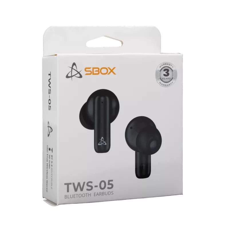 Kuulokkeet SBOX EB-TWS05 musta