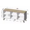 Cama sideboard LOTTA 150 3D wotan oak + mat musta