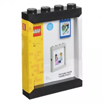 Valokuvakehys Room Copenhagen LEGO valokuvakehys musta – yhteensopiva LEGO-minihahmojen esittelyyn