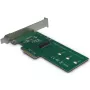 Inter-Tech KT016 PCIe-sovitin M.2-PCIe-asemille (asema M.2 PCIe, isäntä PCIe x4), kortti