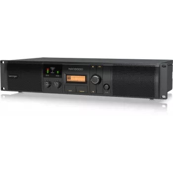 Behringer NX1000D audiovahvistin esiintymiseen/keikalle musta