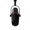Shure MV7+-K-BNDL - puhe-/laulumikrofoni XLR/USB-C-liitännällä, musta + pöytäteline GATOR