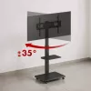 TV-teline ergo office ER-304 B, maks. kantavuus 50 kg, VESA 600x400