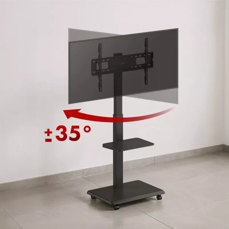 TV-teline ergo office ER-304 B, maks. kantavuus 50 kg, VESA 600x400