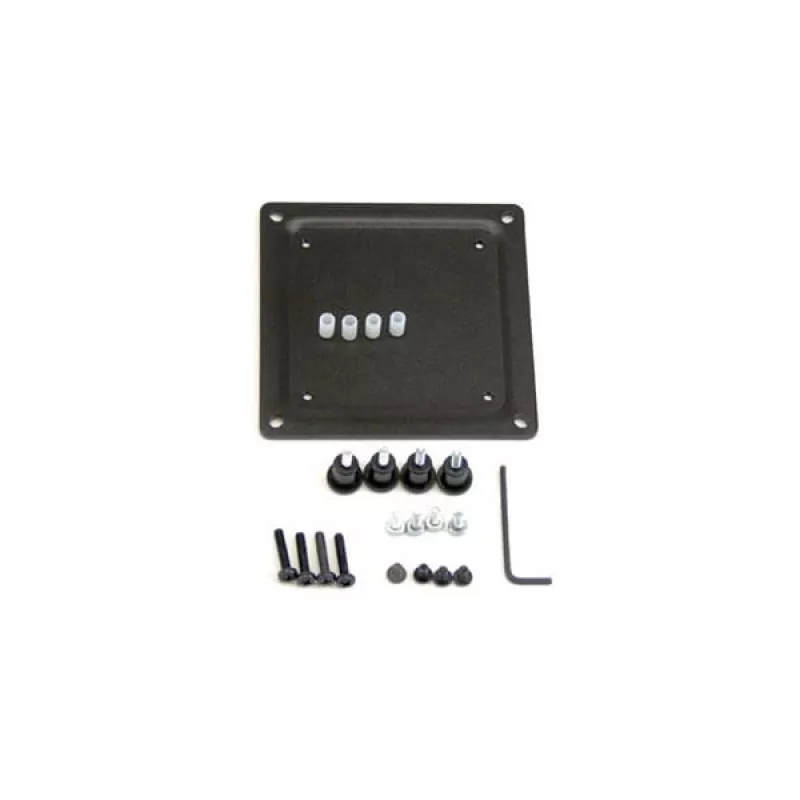 Conversion Plate Kit Ergotron 75 mm–100 mm musta teräs