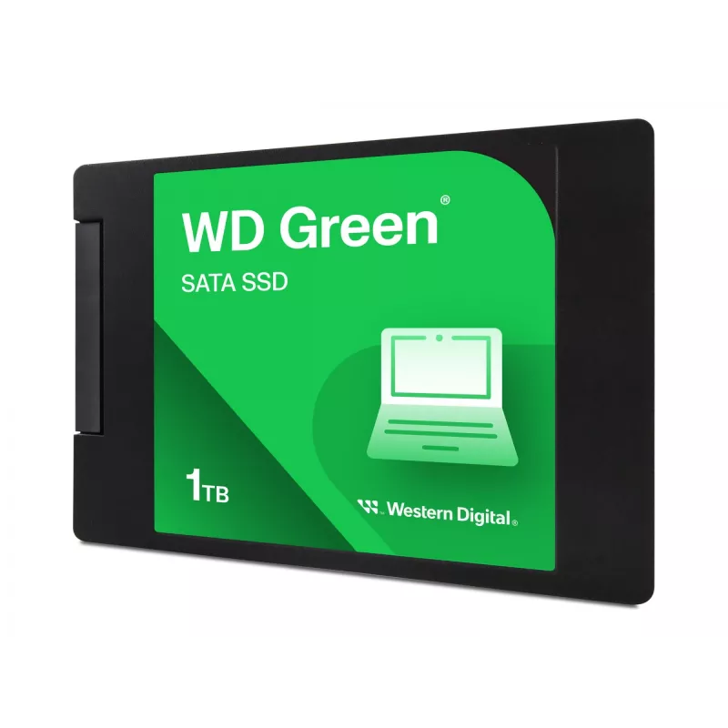 WD WDS100T3G0A-00BJG0 tallennusasema Green
