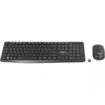 Ultron UMC300 näppäimistö-hiiri-sarja – RF Wireless saksa musta (364180)