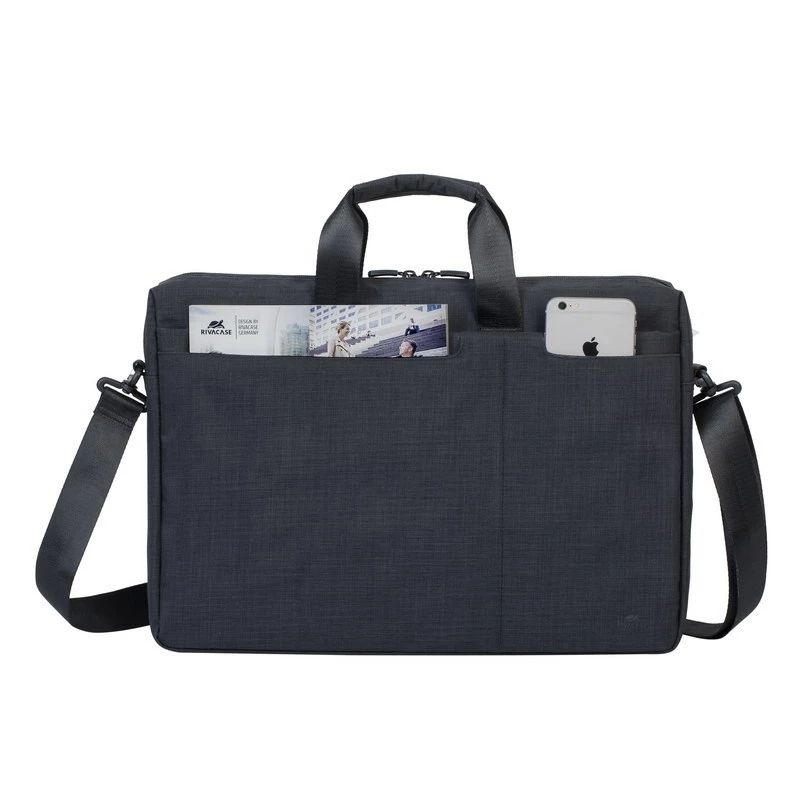 Rivacase Biscayne 8355 kannettavan tietokoneen laukku, 17,3 tuumaa (43,9 cm), musta