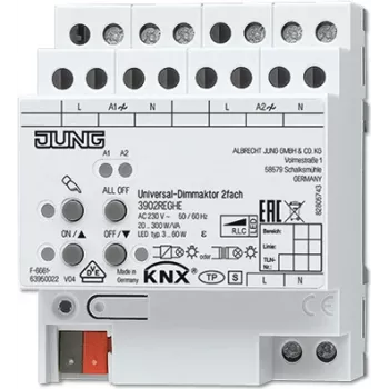 KNX universaali-himmenninaktori 2-kertainen 3902 REG HE (3902REGHE)