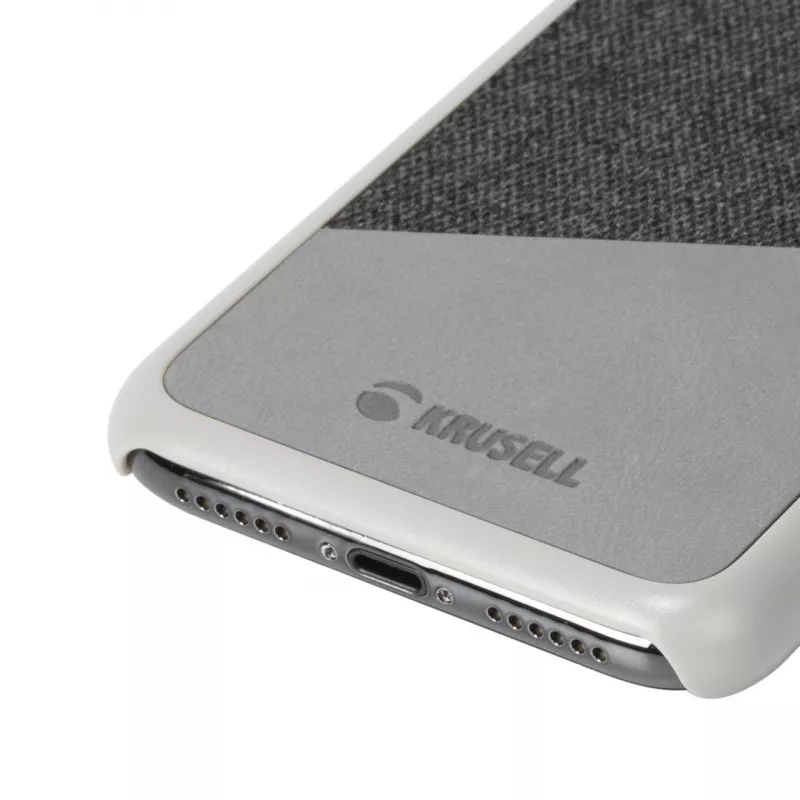 Krusell Tanum -suojakotelo iPhone X/XS 14,7 cm harmaa