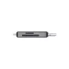 SD-kortinlukija 3-in-1, USB-C + USB-A 2.0 + Micro-USB