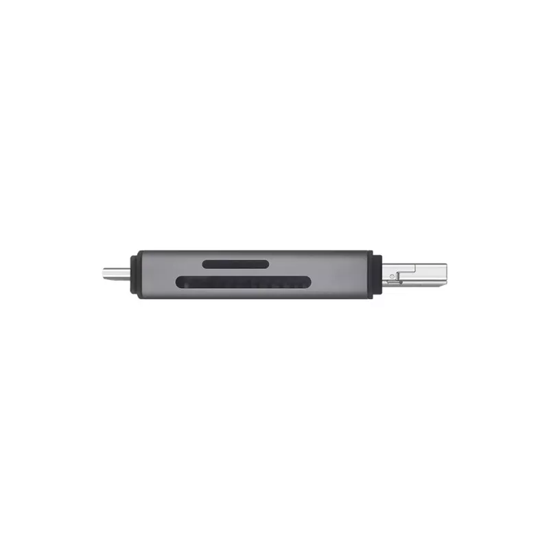 SD-kortinlukija 3-in-1, USB-C + USB-A 2.0 + Micro-USB