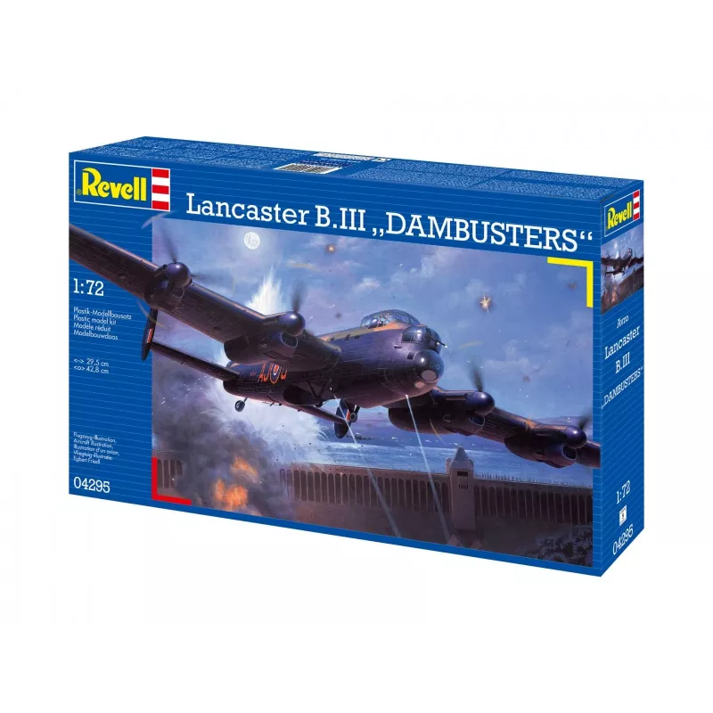 Revell Lancaster B. III Dambusters (04295) 1:72 mittakaava lentokone muovinen rakennussarja