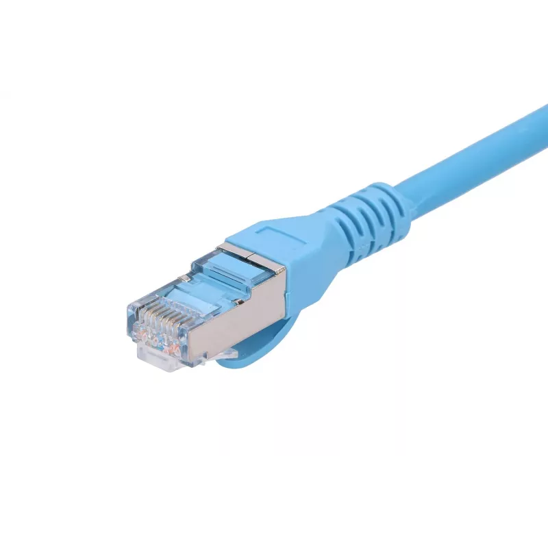 Verkkokaapeli Extralink LAN patchkaapeli Kat.6A RJ-45 Cat6a 0,5 m sininen