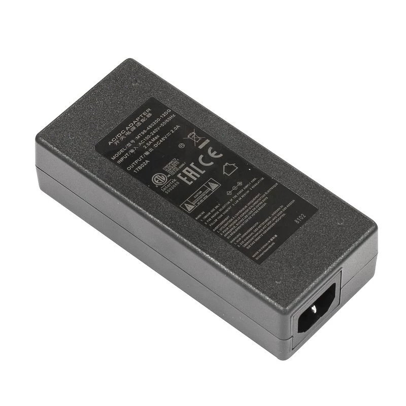 Virtalähde sisäkäyttöön MikroTik 48V2A96W musta