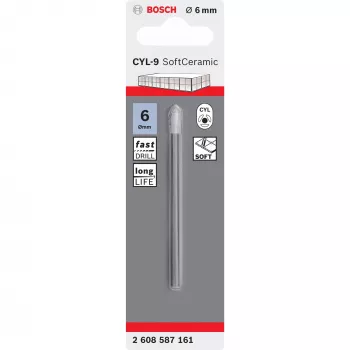 Laattapora Bosch CYL-9 Ceramic 6 mm 80 mm